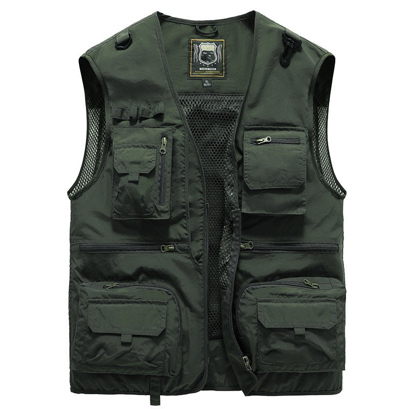 Mikel | Chaleco Multibolsillos Outdoor Hombre Transpirable