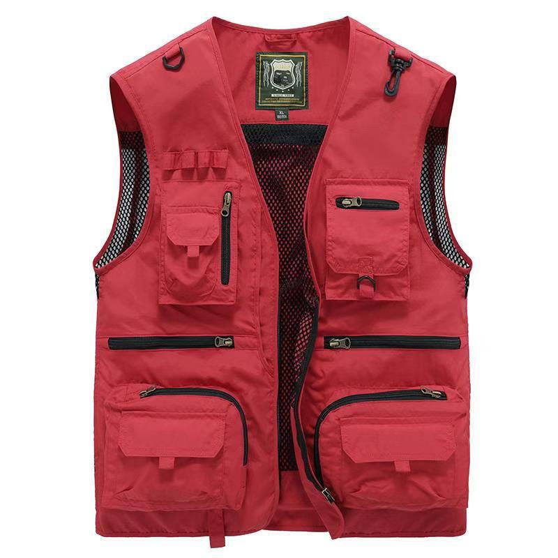Mikel | Chaleco Multibolsillos Outdoor Hombre Transpirable