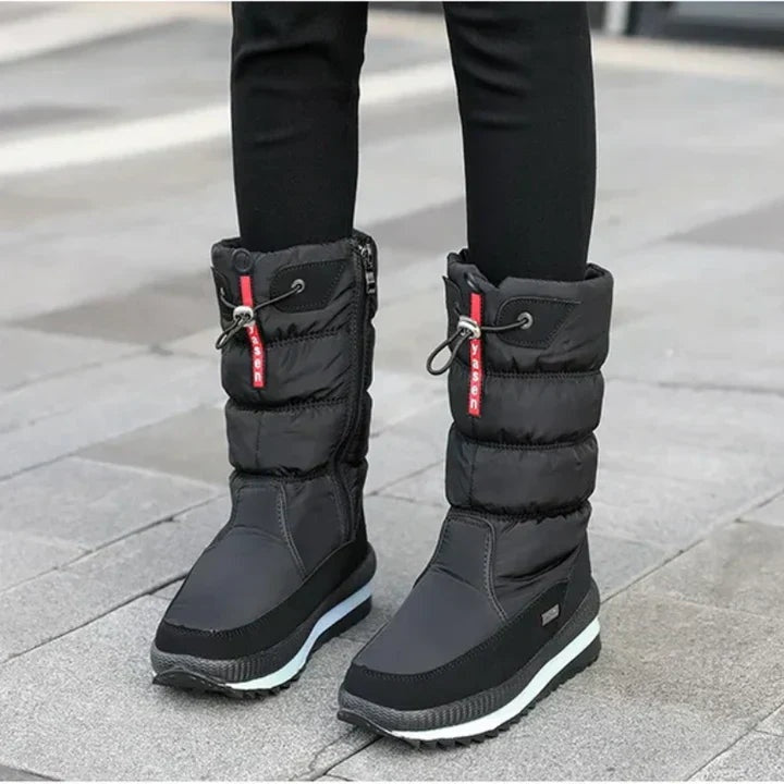 Nahia | Botas de Invierno Impermeables Mujer Acolchadas Caña Alta