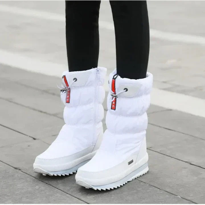 Nahia | Botas de Invierno Impermeables Mujer Acolchadas Caña Alta