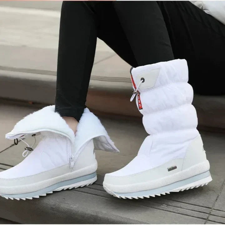 Nahia | Botas de Invierno Impermeables Mujer Acolchadas Caña Alta