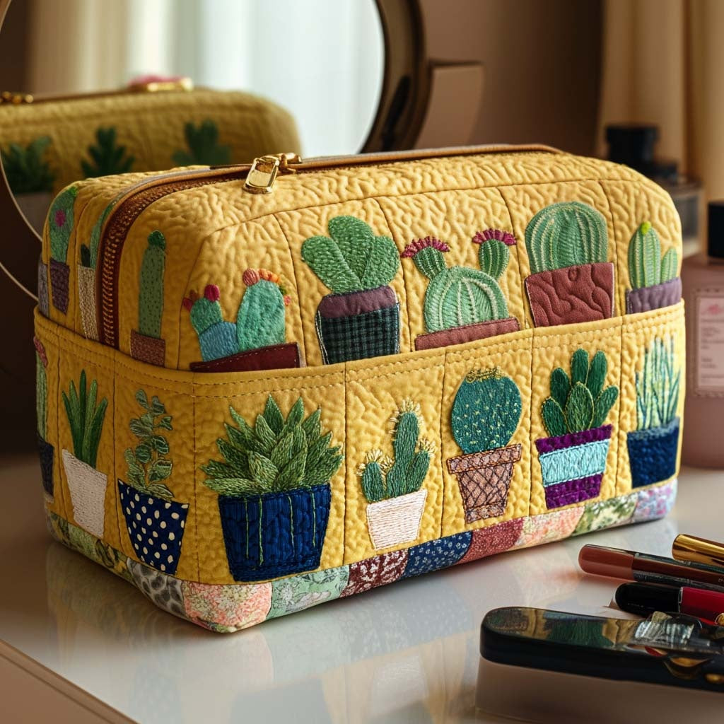 Naia | Bolsa de Maquillaje Acolchada Mujer Estampado Búho