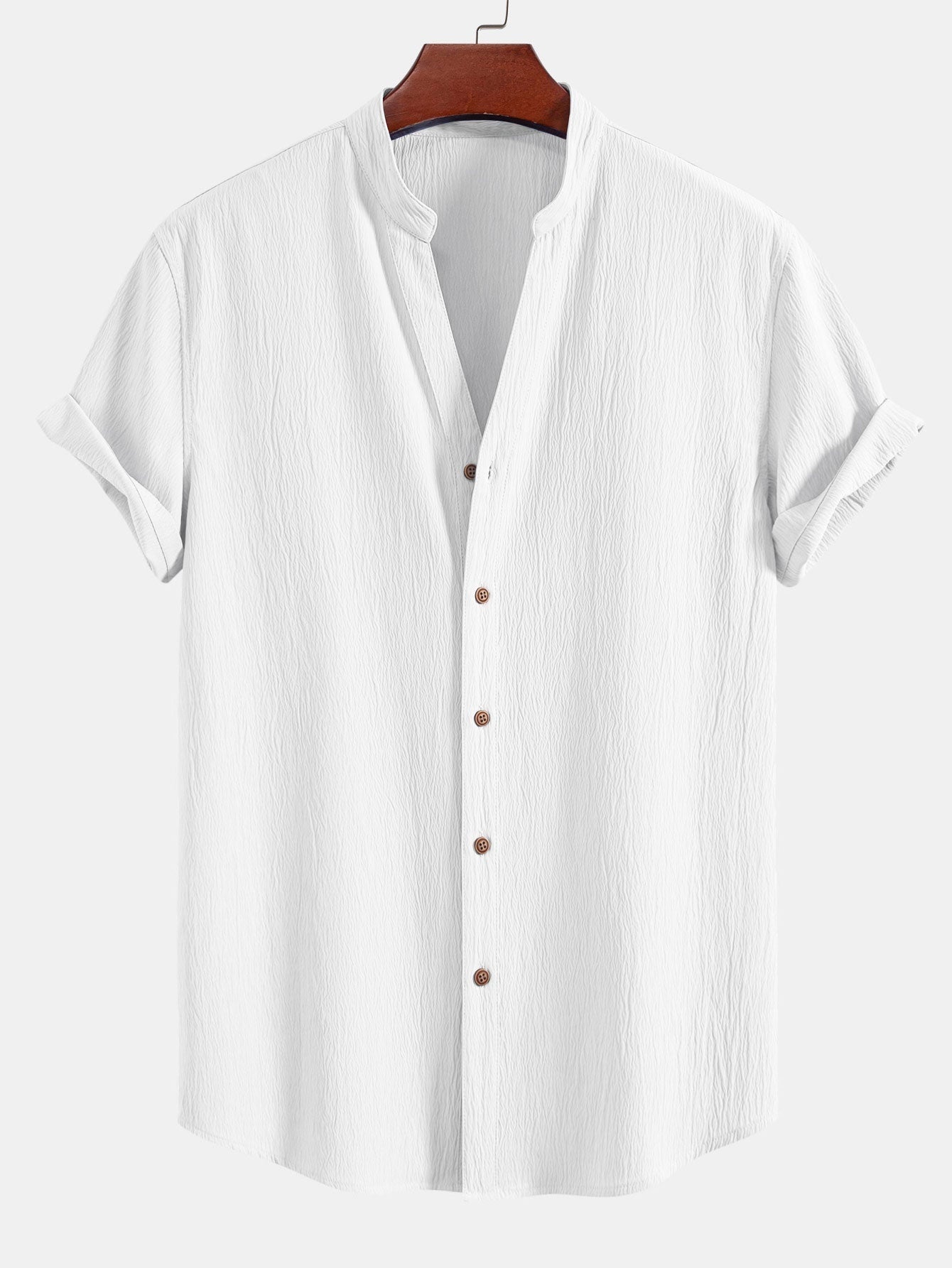 Nicolás | Conjunto Casual de Lino Hombre Camisa Manga Corta
