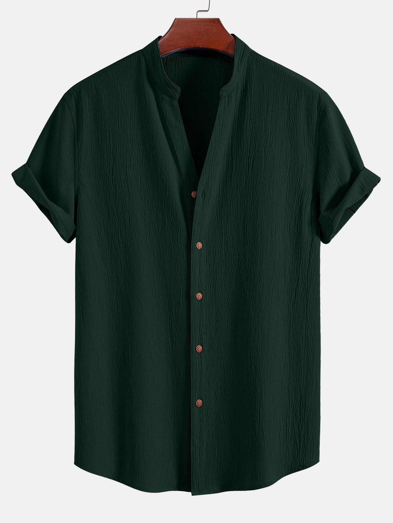 Nicolás | Conjunto Casual de Lino Hombre Camisa Manga Corta