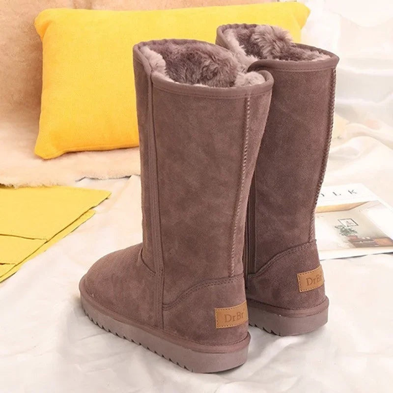 Noelia | Botas Australianas Planas Mujer Forro Interior Caña Alta