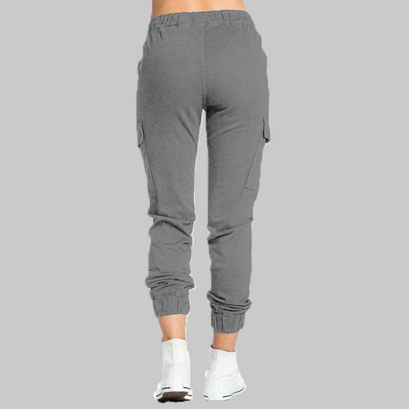 Nuria | Pantalones Cargo Mujer Jogger Cintura Elástica