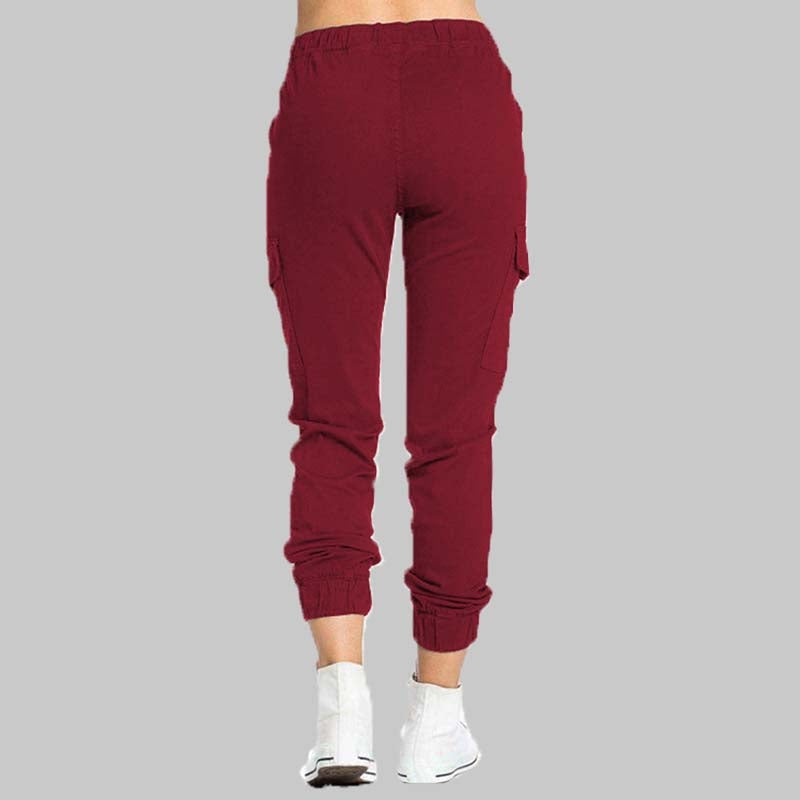 Nuria | Pantalones Cargo Mujer Jogger Cintura Elástica