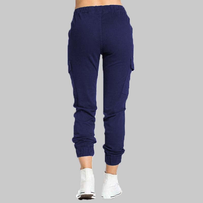 Nuria | Pantalones Cargo Mujer Jogger Cintura Elástica