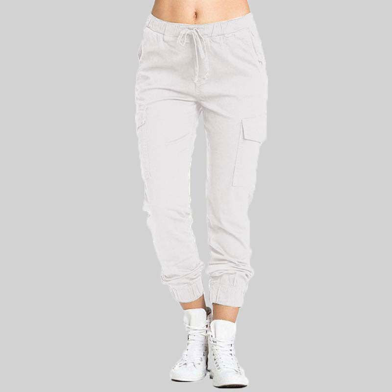Nuria | Pantalones Cargo Mujer Jogger Cintura Elástica