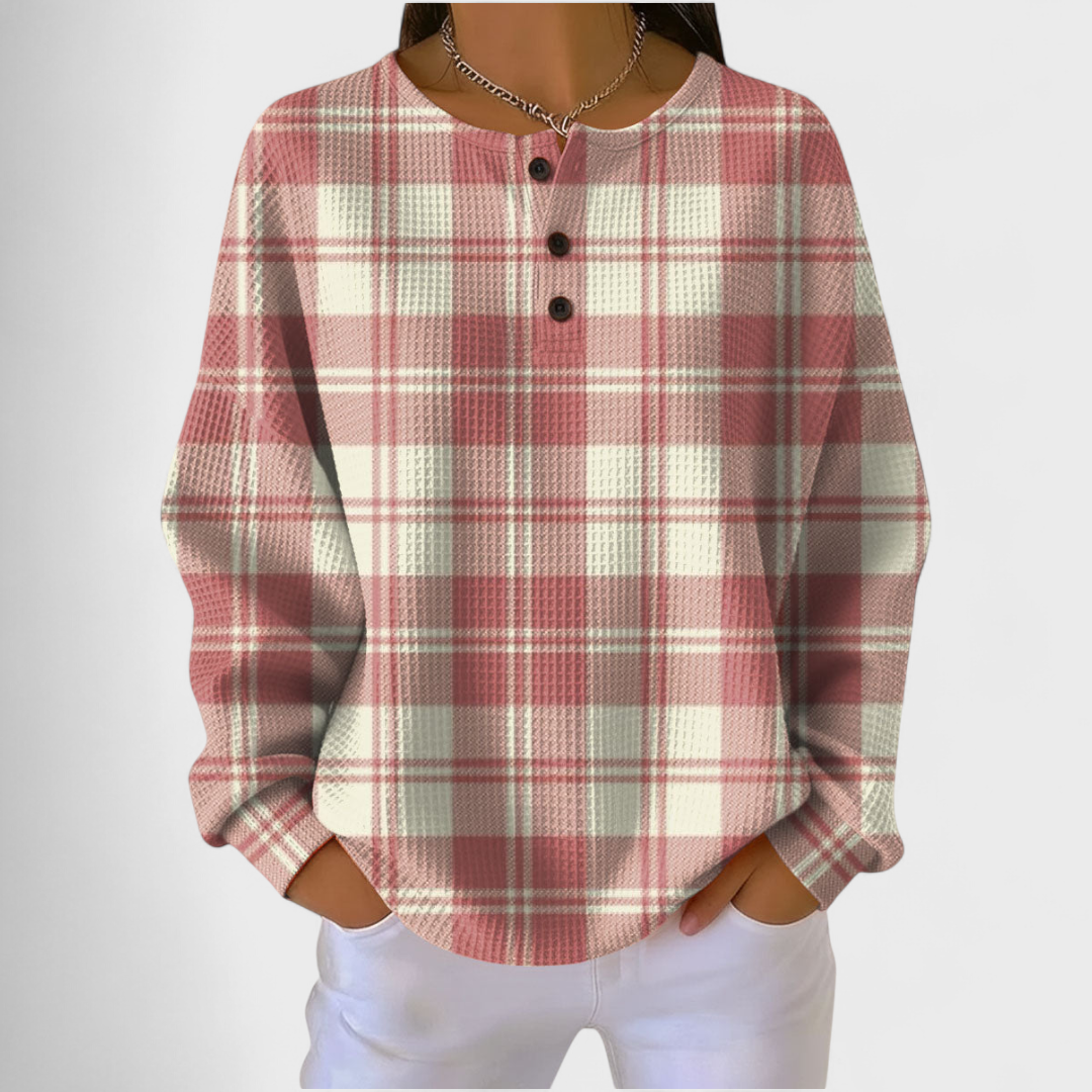 Nuria | Sudadera Navideña de Manga Larga Mujer Estampado Navidad