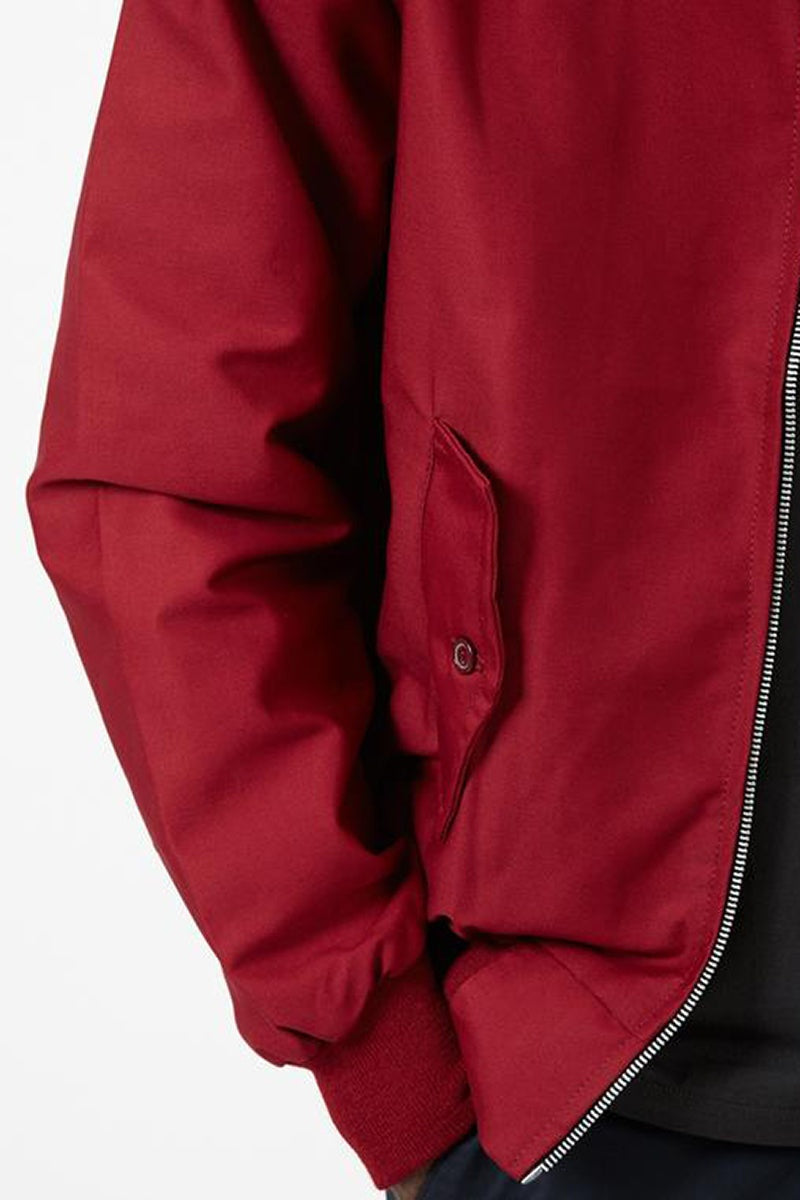 Oriol | Chaqueta Harrington Hombre Forro Tartán Cremallera