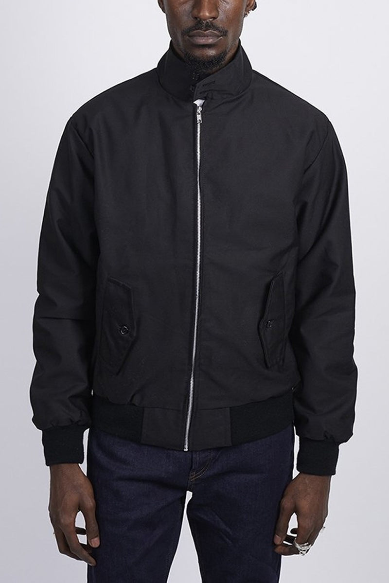 Oriol | Chaqueta Harrington Hombre Forro Tartán Cremallera