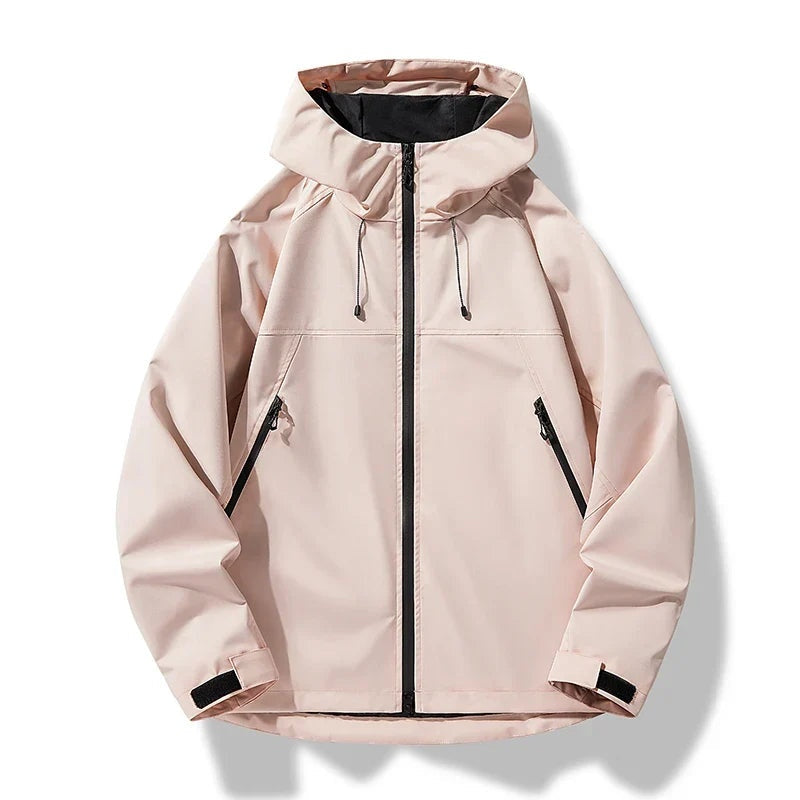 Oriol | Chaqueta Impermeable Cortavientos Hombre con Capucha