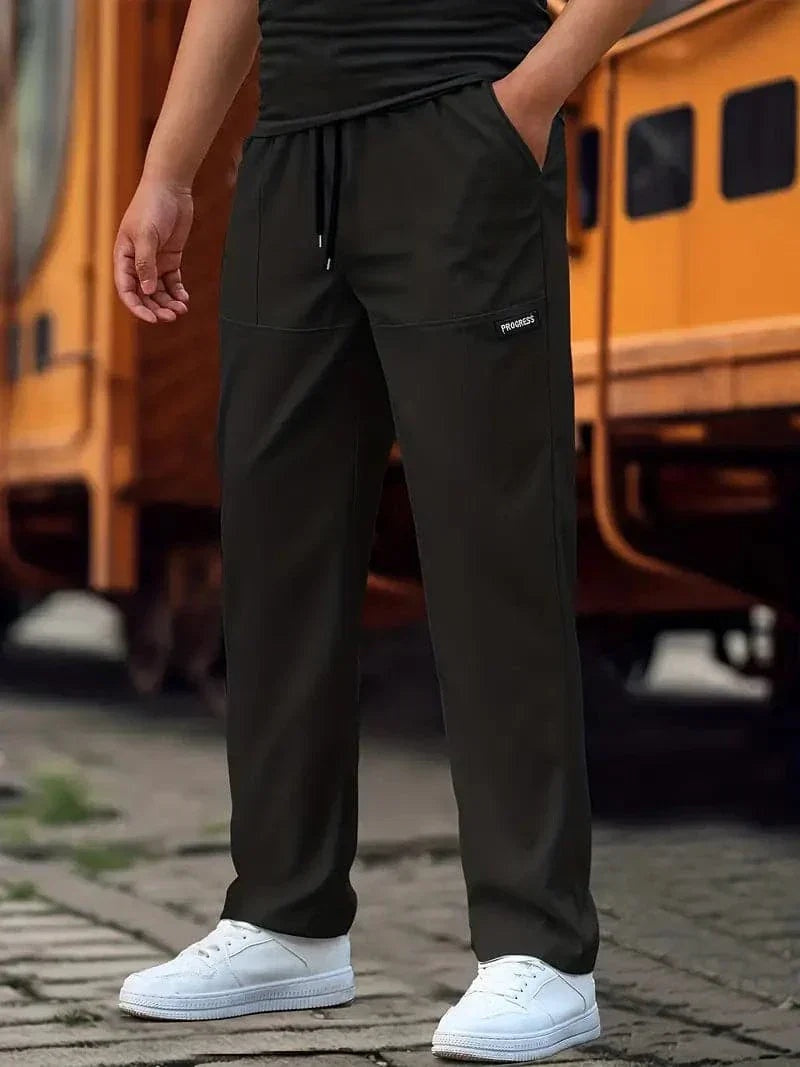 Oriol | Pantalón Chándal Hombre Corte Recto Cintura Elástica