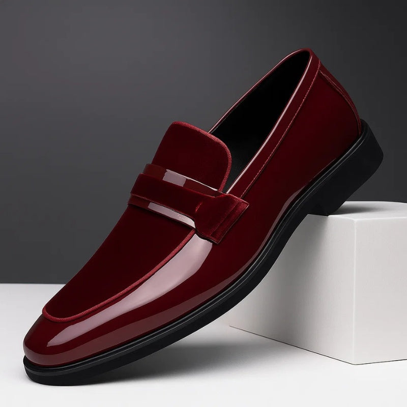 Óscar | Mocasines de Cuero Italiano Hombre Ante