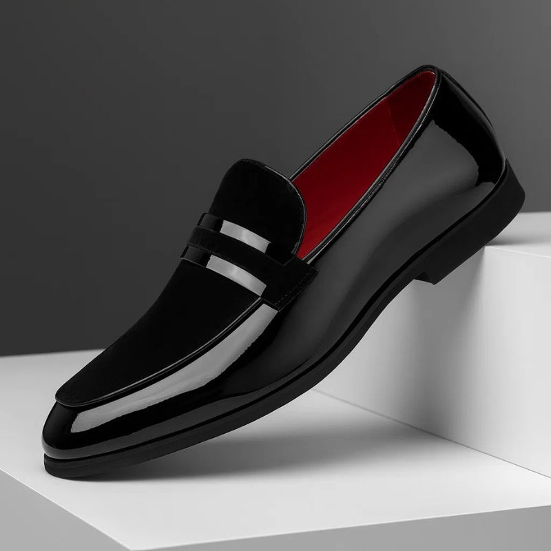 Óscar | Mocasines de Cuero Italiano Hombre Ante