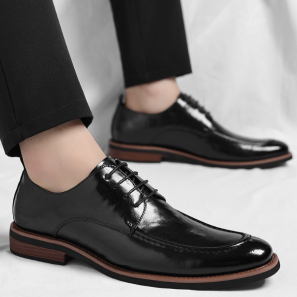 Pablo | Zapatos de Vestir de Cuero Oxford Hombre Cordones