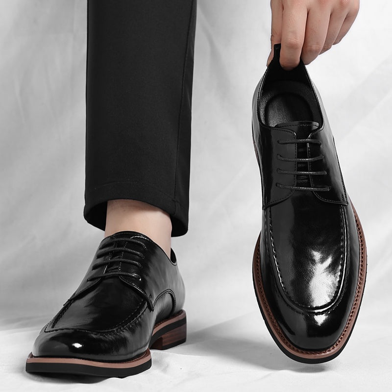 Pablo | Zapatos de Vestir de Cuero Oxford Hombre Cordones