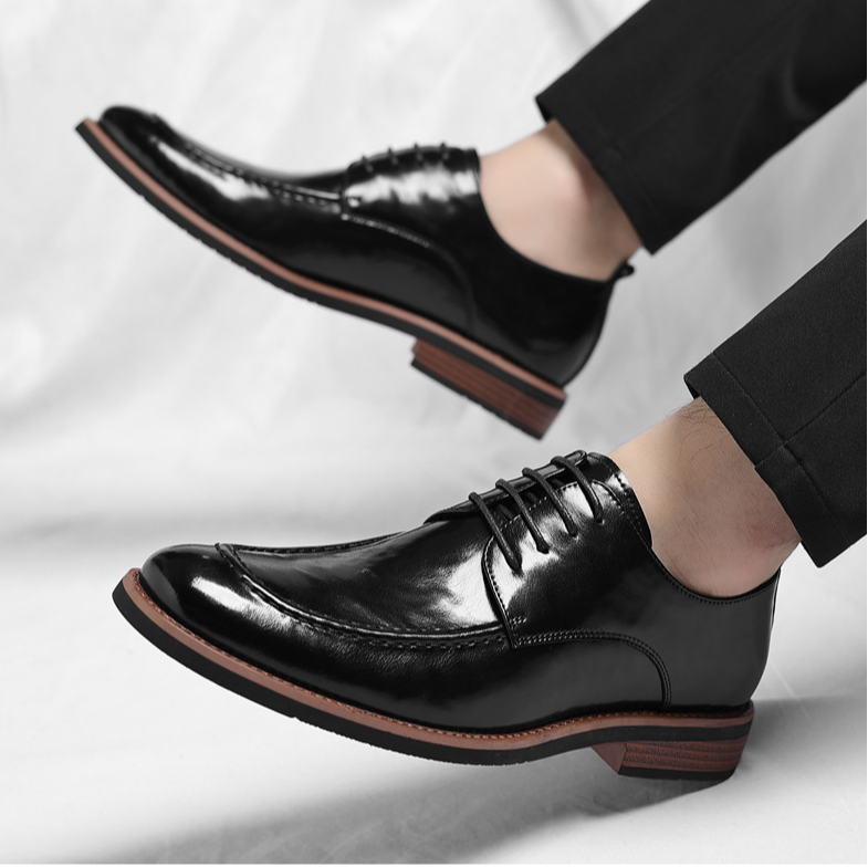 Pablo | Zapatos de Vestir de Cuero Oxford Hombre Cordones