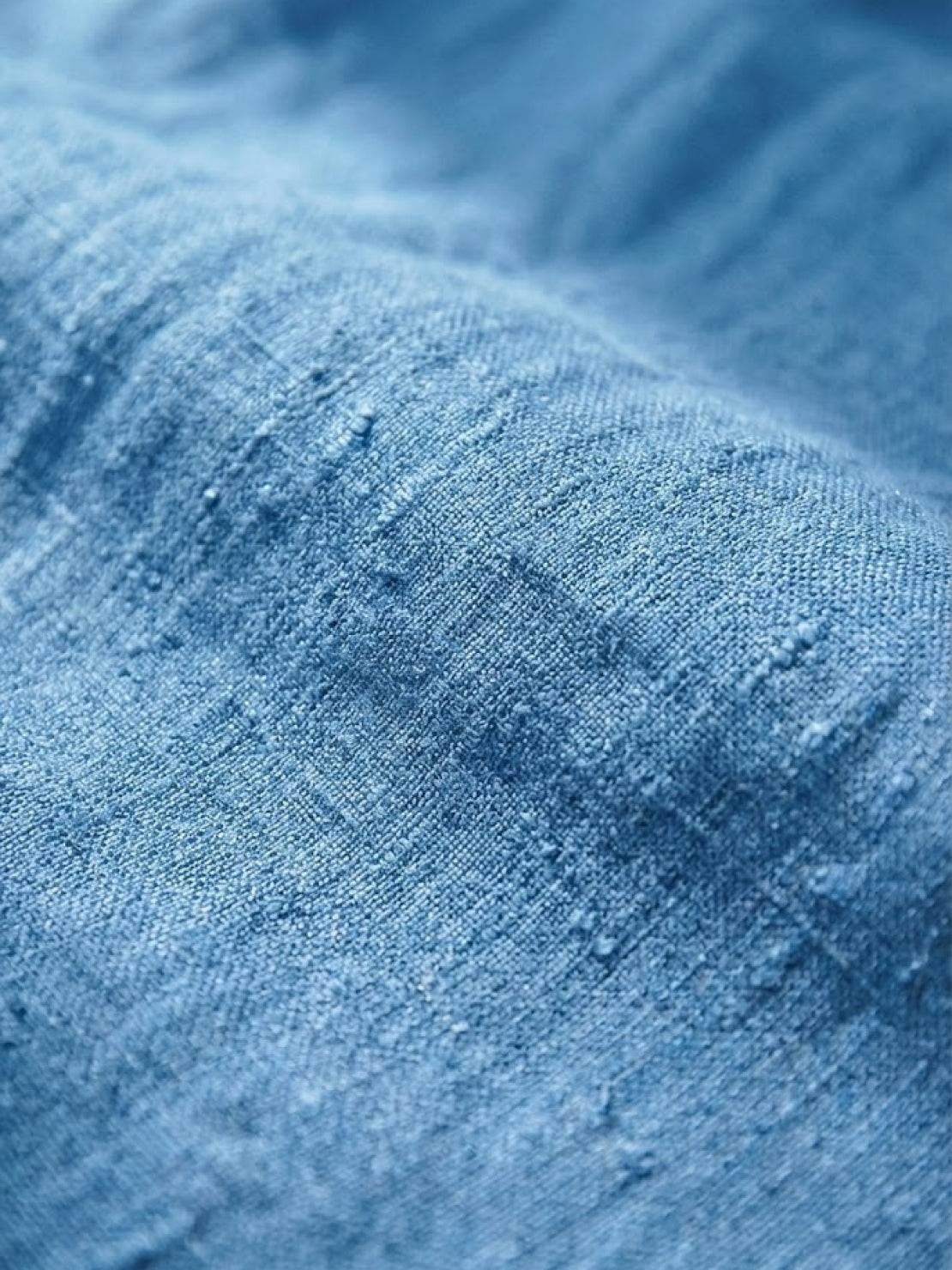 Pantalón de Lino con Cordón Mujer Tobillos