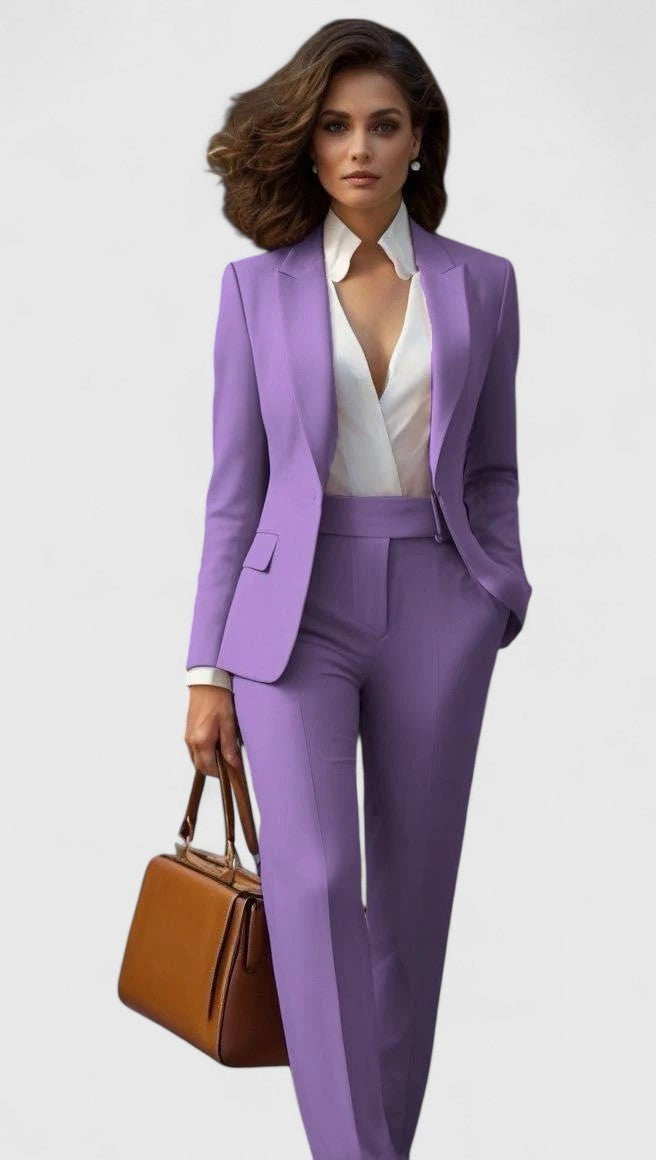 Patricia | Conjunto Elegante Mujer Blazer y Pantalón