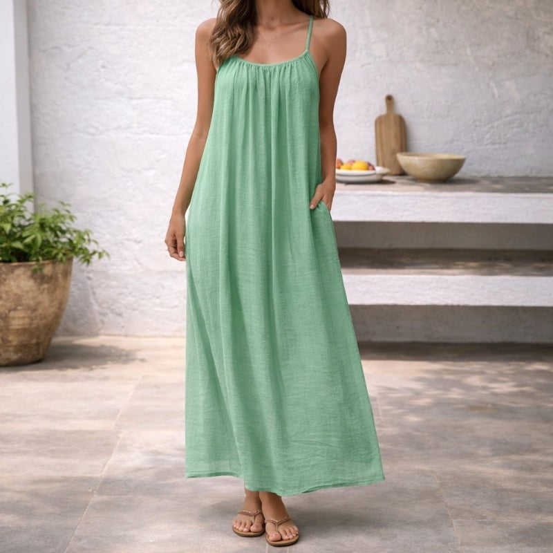 Pilar | Vestido de Novia Sencillo con Espalda Descubierta Mujer Tirantes