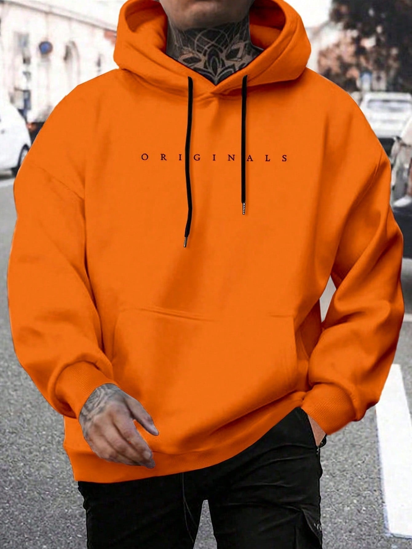 Pol | Sudadera con Capucha Oversize Hombre Bolsillo Canguro