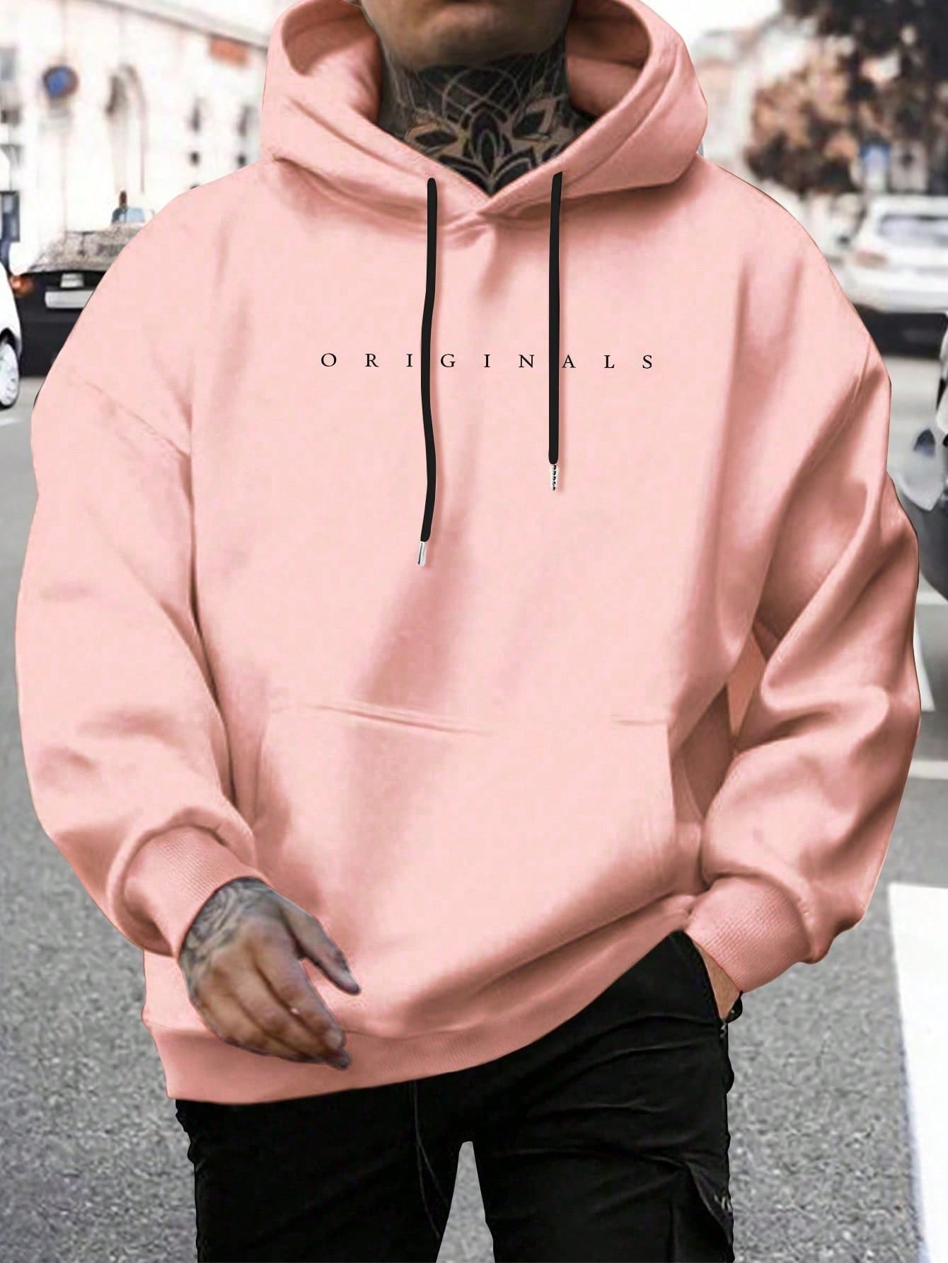 Pol | Sudadera con Capucha Oversize Hombre Bolsillo Canguro