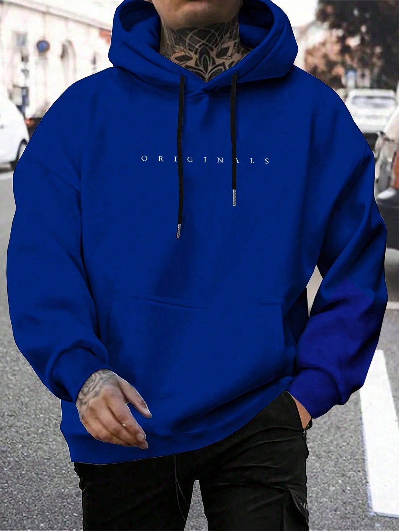 Pol | Sudadera con Capucha Oversize Hombre Bolsillo Canguro