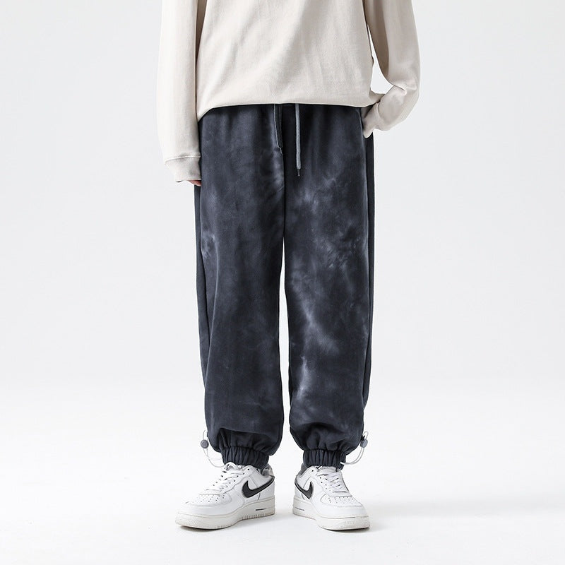 Rafael | Jogger Hombre Acid Wash Algodón Puños Elásticos