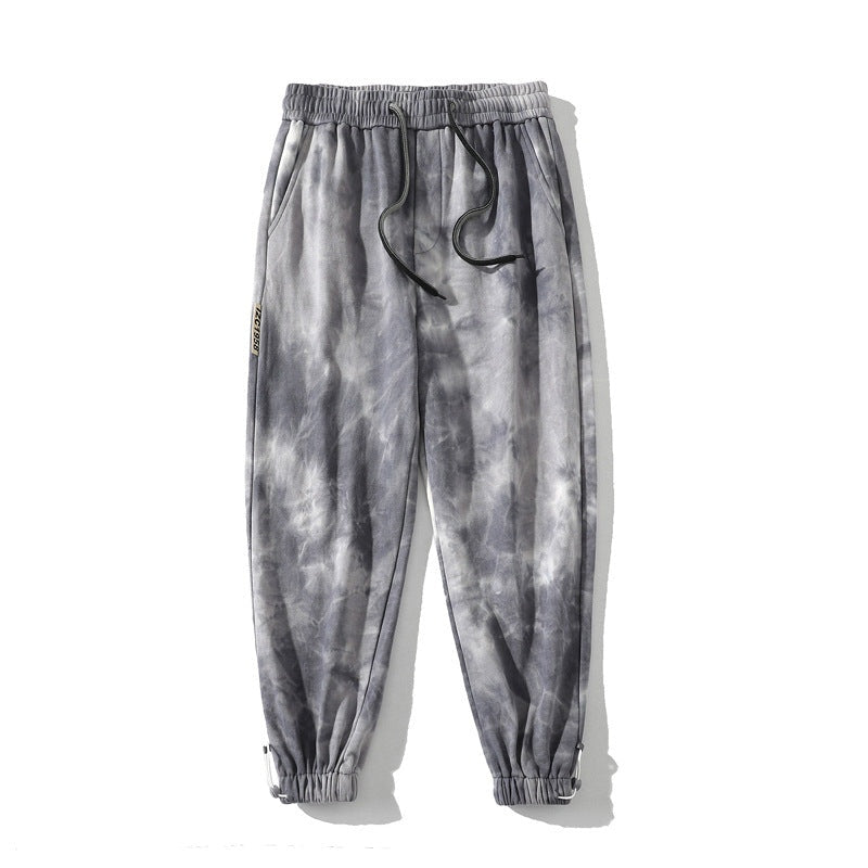 Rafael | Jogger Hombre Acid Wash Algodón Puños Elásticos