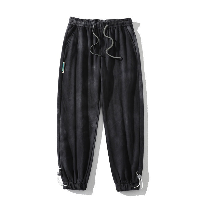 Rafael | Jogger Hombre Acid Wash Algodón Puños Elásticos