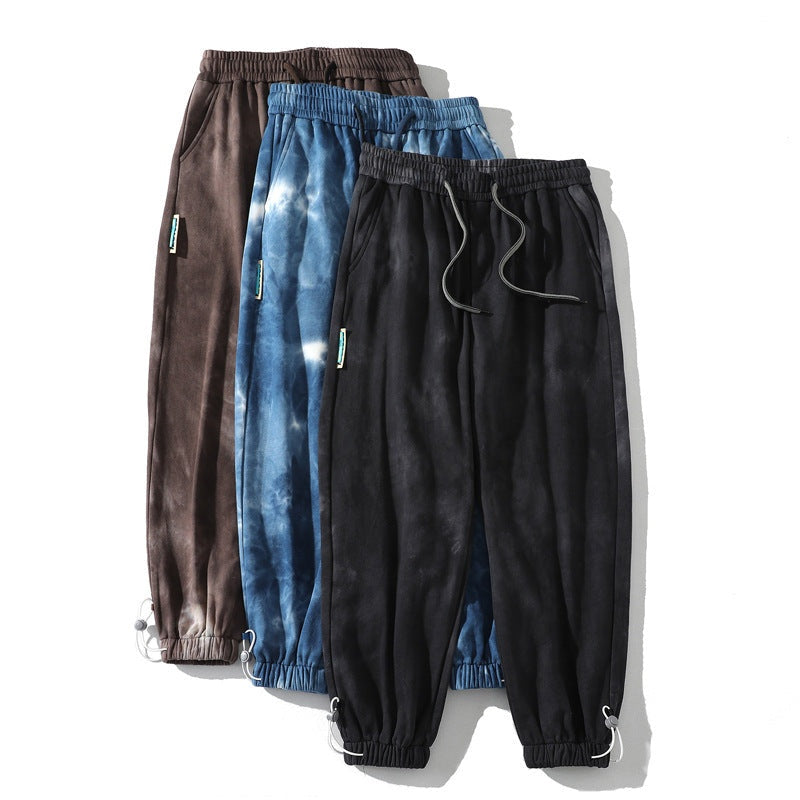 Rafael | Jogger Hombre Acid Wash Algodón Puños Elásticos