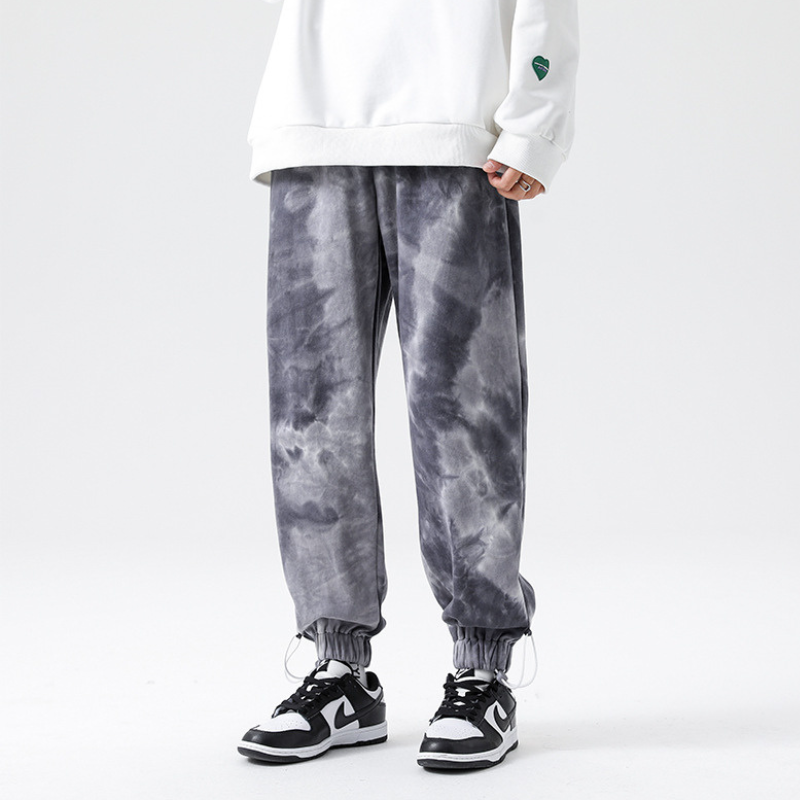 Rafael | Jogger Hombre Acid Wash Algodón Puños Elásticos