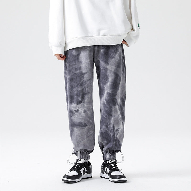 Rafael | Jogger Hombre Acid Wash Algodón Puños Elásticos