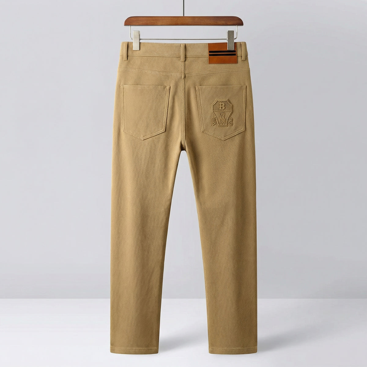Rafael | Pantalón de Algodón Twill Hombre Corte Recto Vestir