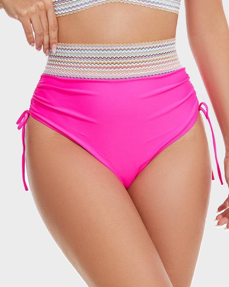 Raquel | Bikini de Cintura Alta Formador Mujer Escote V