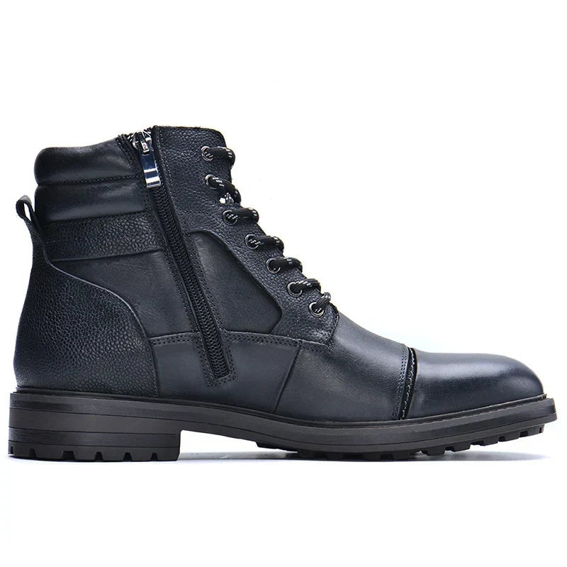 Rodrigo | Botas de Trabajo de Cuero Hombre Cremallera Lateral