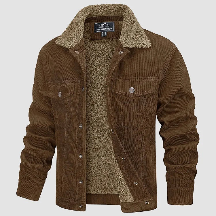 Rodrigo | Chaqueta de Pana con Forro Borreguito Hombre Invierno