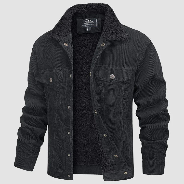 Rodrigo | Chaqueta de Pana con Forro Borreguito Hombre Invierno