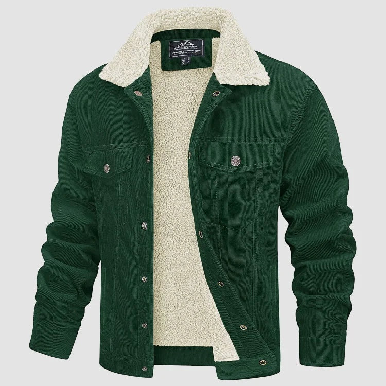 Rodrigo | Chaqueta de Pana con Forro Borreguito Hombre Invierno