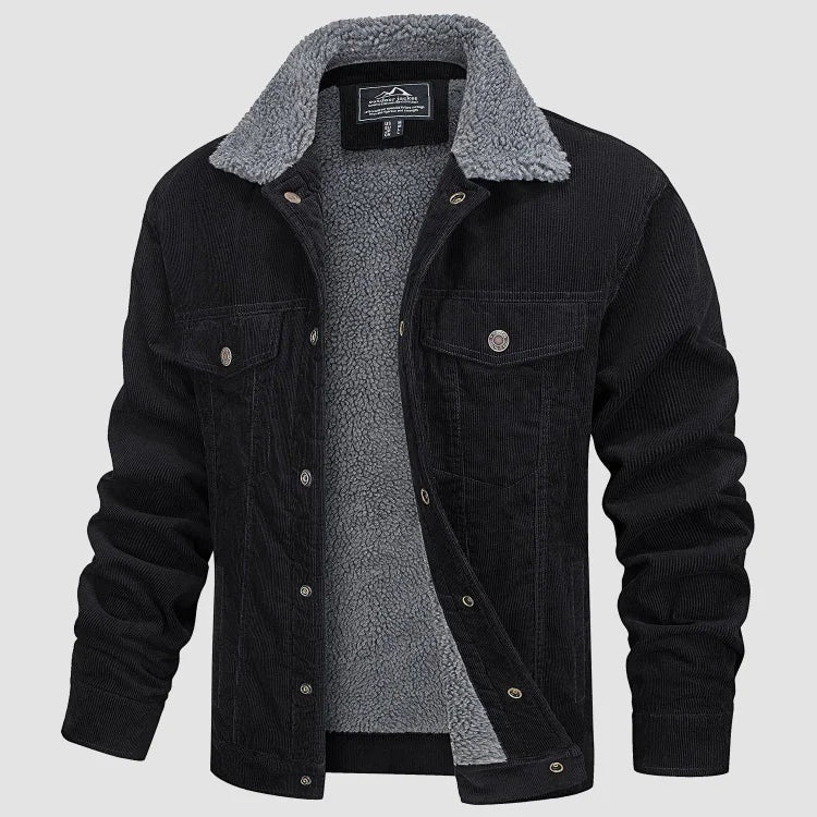 Rodrigo | Chaqueta de Pana con Forro Borreguito Hombre Invierno