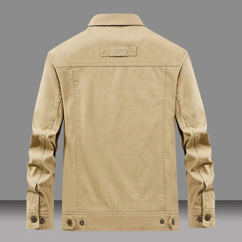 Rodrigo | Chaqueta Militar Hombre de Algodón Utilitaria Multipocket