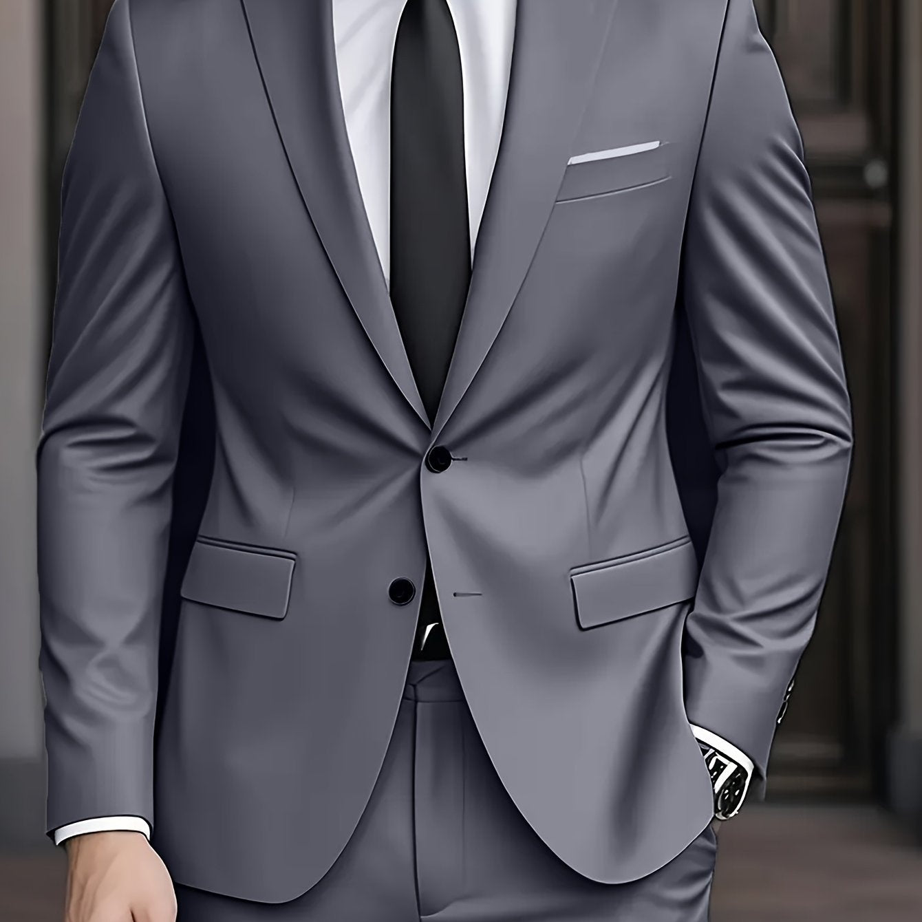 Rodrigo | Traje de Novio Slim Fit Hombre Dos Piezas
