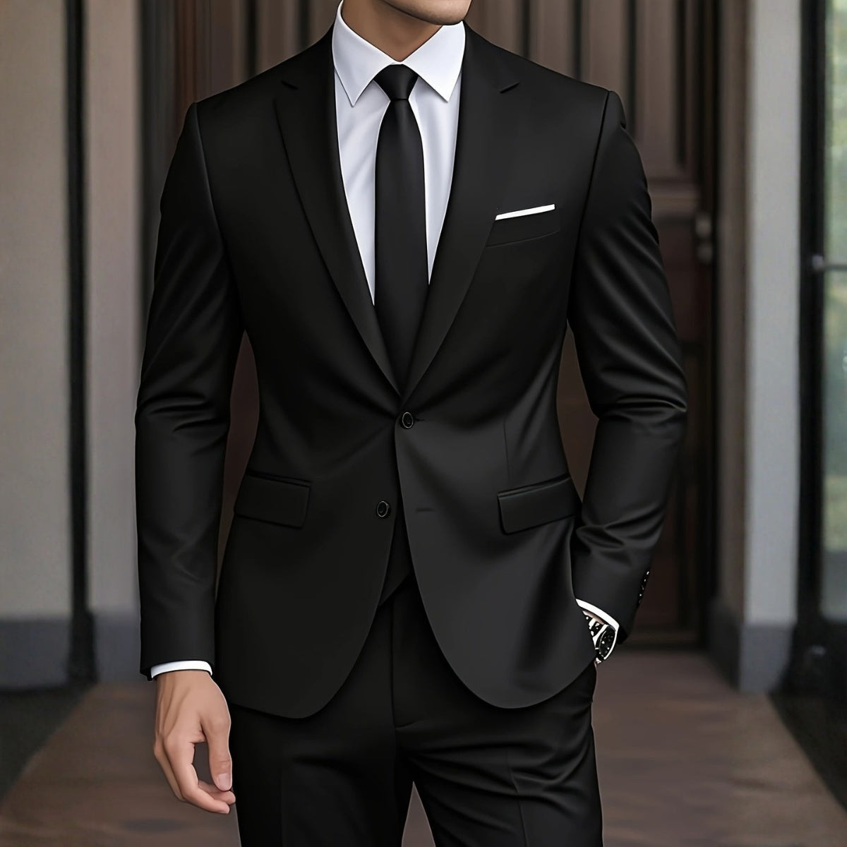 Rodrigo | Traje de Novio Slim Fit Hombre Dos Piezas