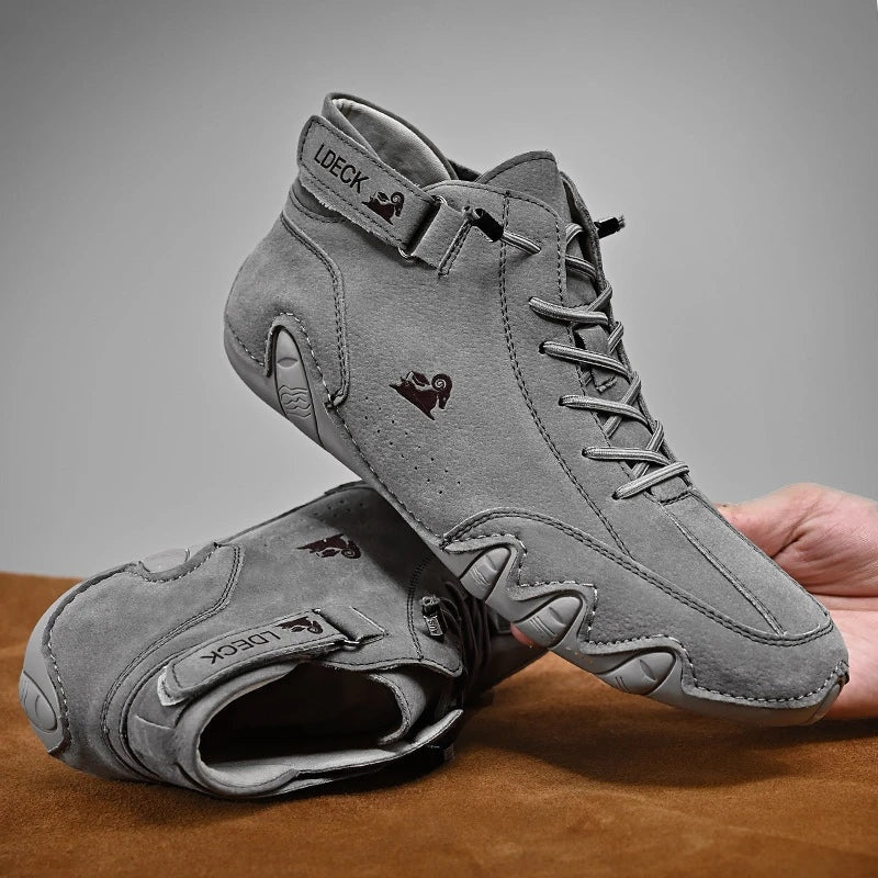 Rodrigo | Zapatos Casual de Ante Hombre Botín con Cordones