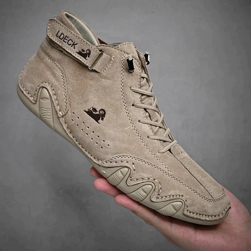 Rodrigo | Zapatos Casual de Ante Hombre Botín con Cordones
