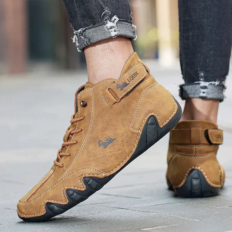 Rodrigo | Zapatos Casual de Ante Hombre Botín con Cordones
