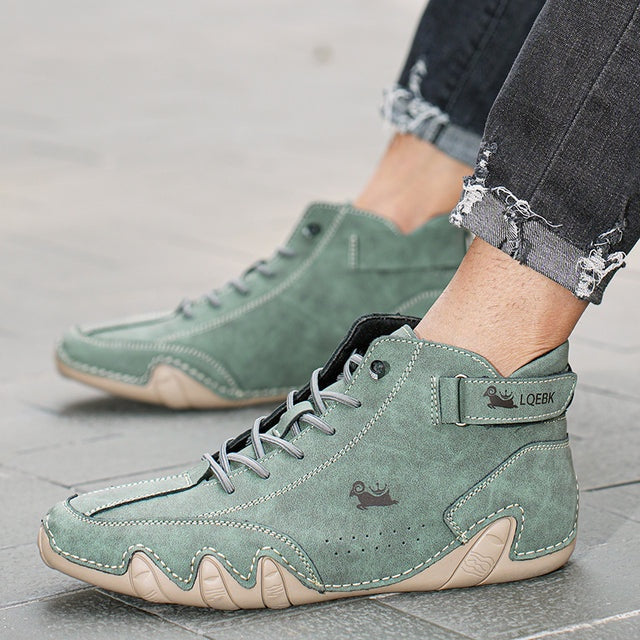 Rodrigo | Zapatos Casual de Ante Hombre Botín con Cordones
