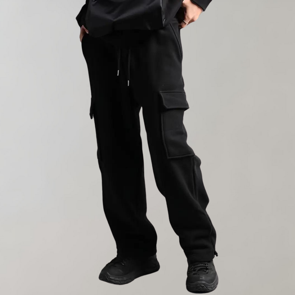Rubén | Cargo Pants Jogger Hombre Cintura Elástica Multibolsillos